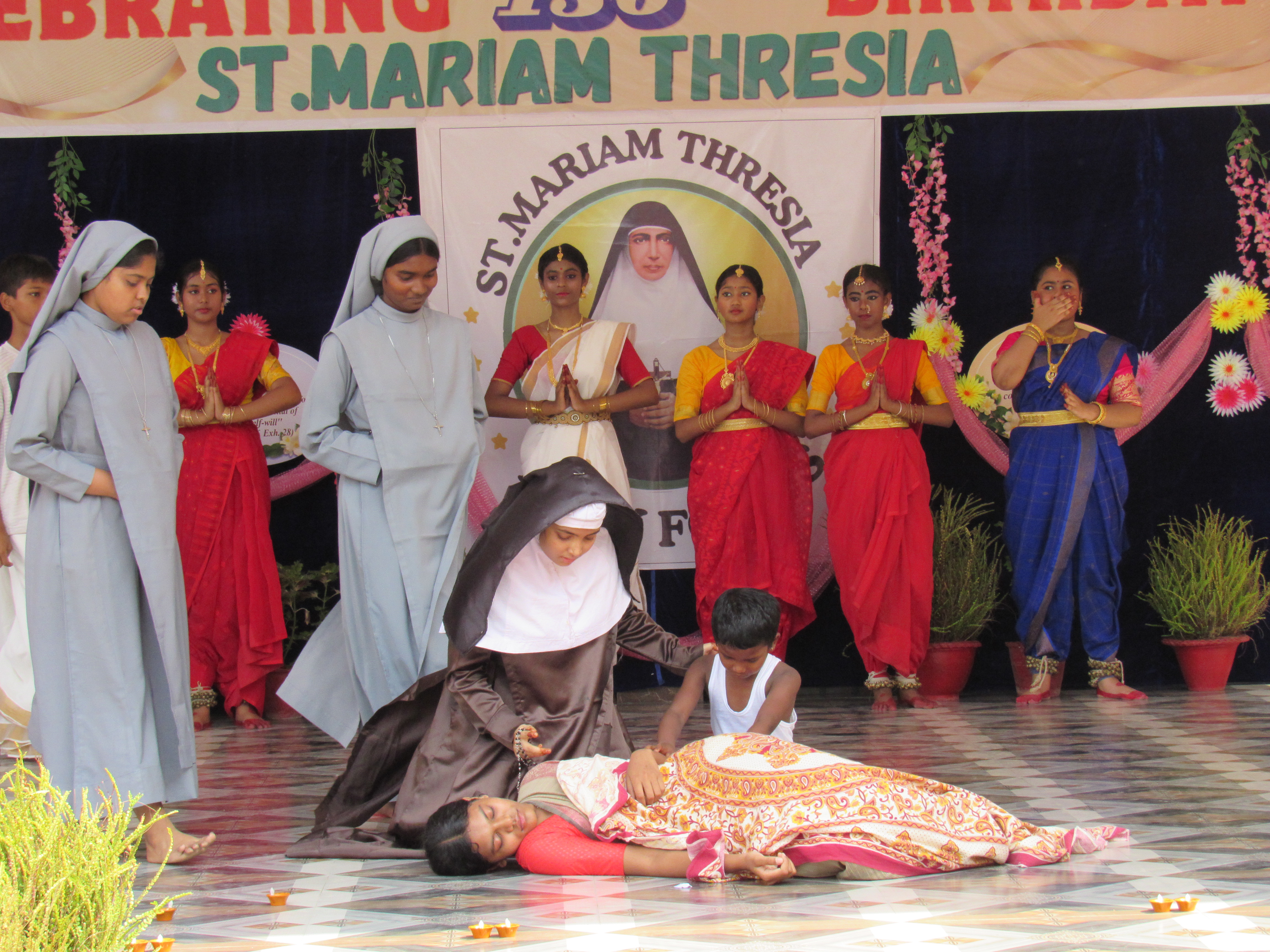 Celebrating 150th Birthday Of ST.MARIAM THRESIA